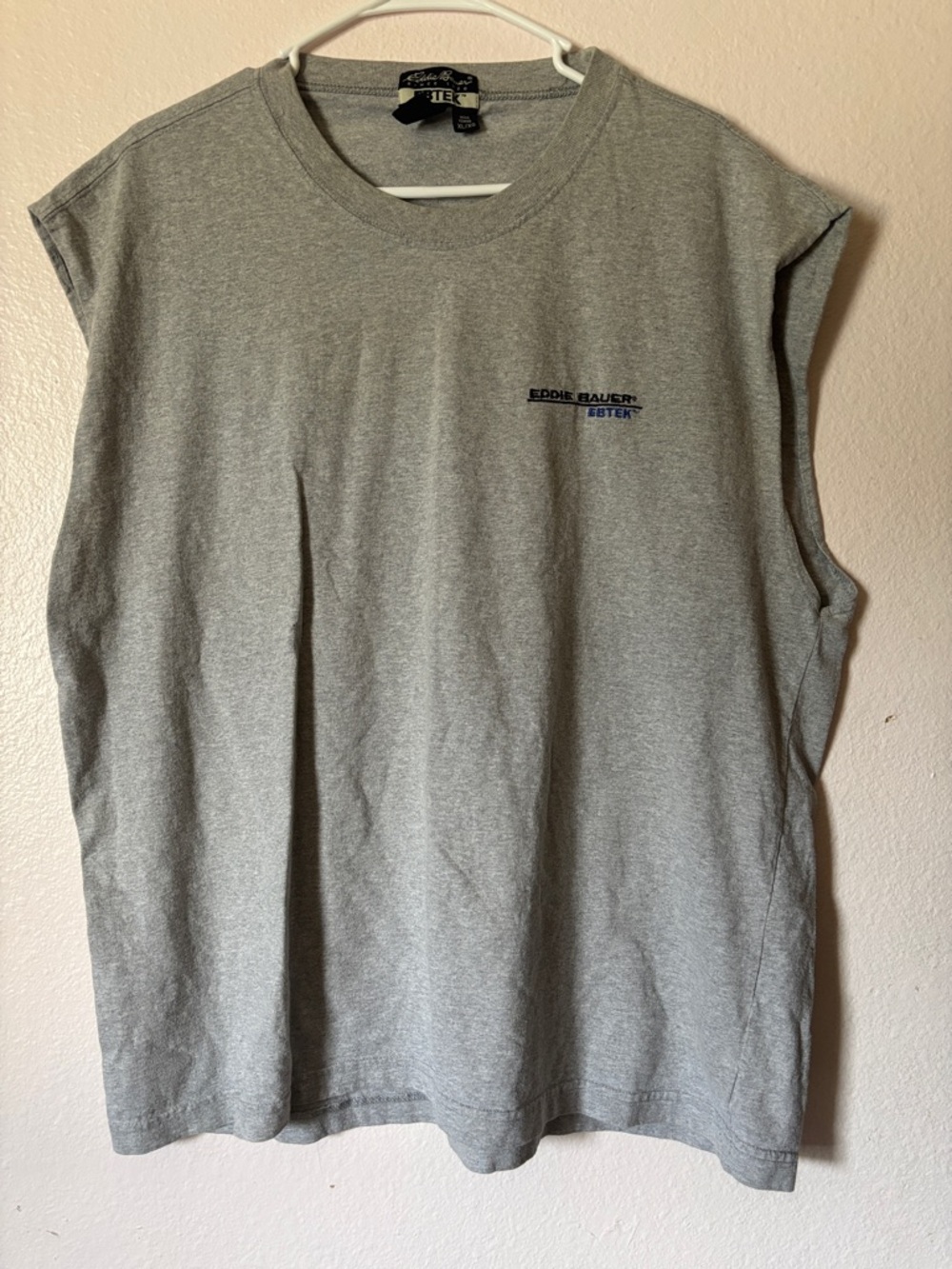 Eddie Bauer Light Gray Sleeveless Muscle Tee